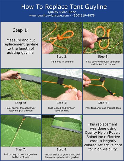 How to Setup Guylines and Stake Down a Tent.